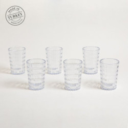 Vaso De Acrilico Taksim Transparente 400Ml (MSK) 14357