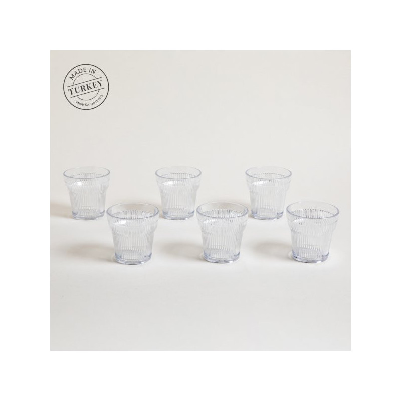 Vaso De Acrilico Galata Transparente 300Ml (MSK) 14351