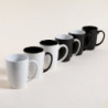 Mug De Ceramica Colores Surtidos Blanco/Negro 460Ml (MSK) 11552