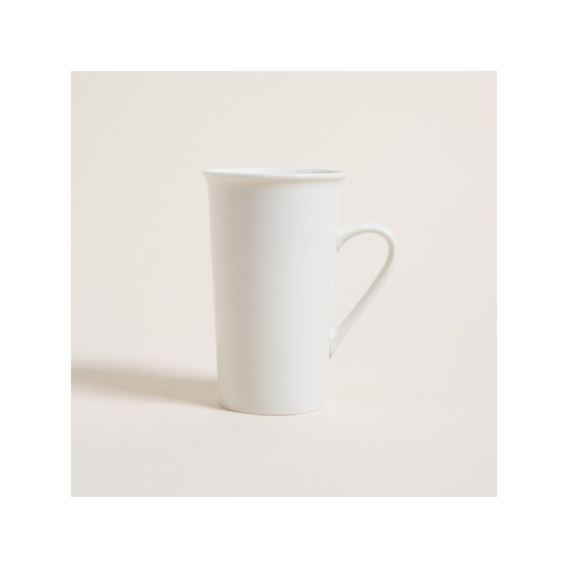 Mug Alto Blanco Con Borde 530Ml (MSK) 11494