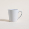 Mug De Ceramica Blanca Conico 350Ml (MSK) 11550