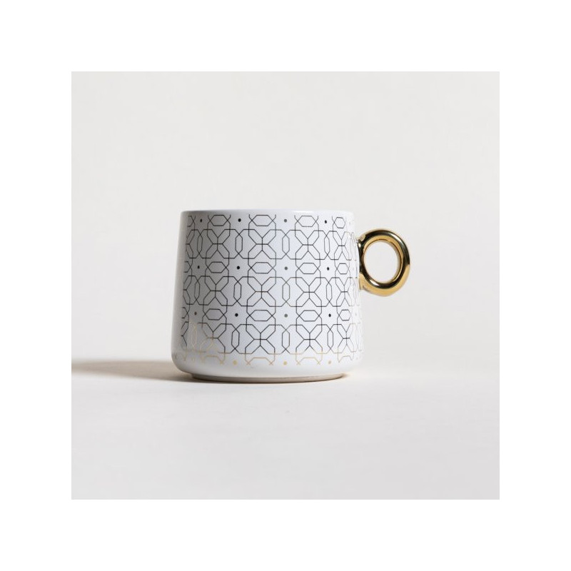 Mug Geometric Asa Dorada 440Ml (MSK) 11647