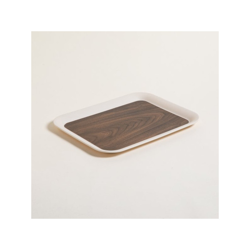 Bandeja Rectangular Fibra De Bamboo Prunus 33,5X25Cm (MSK) 8833