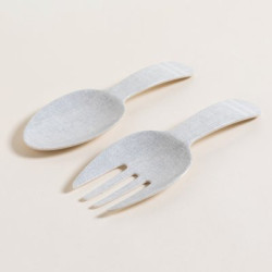 Set De Tenedor Y Cuchara De Melamina Luxor Light 27Cm (MSK) 13266