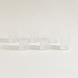 Set X 6 Vasos Bajos De Vidrio Sunflower 350Ml (MSK) 13645