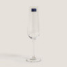 Set X 6 Copas De Champagne Cristal De Bohemia Tori 210Ml (MSK) 13464