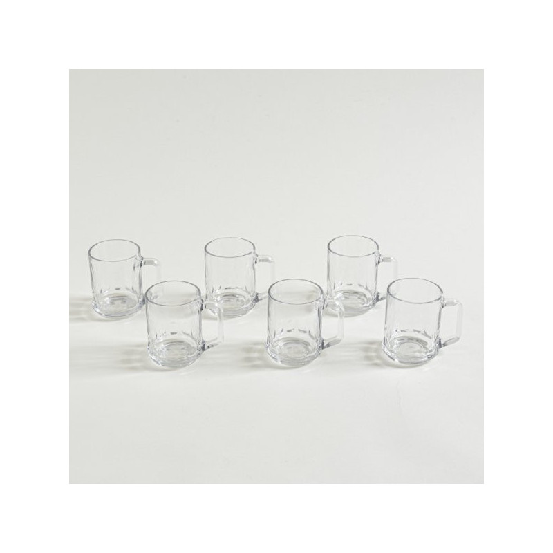 Set X 6 Pocillos De CafÃ© Imperial 255Ml (MSK) 13600