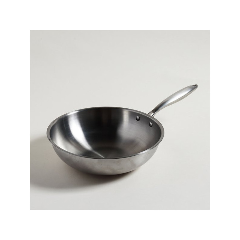 Wok De Acero C/ Antiadherente 30Cm (MSK) 14461