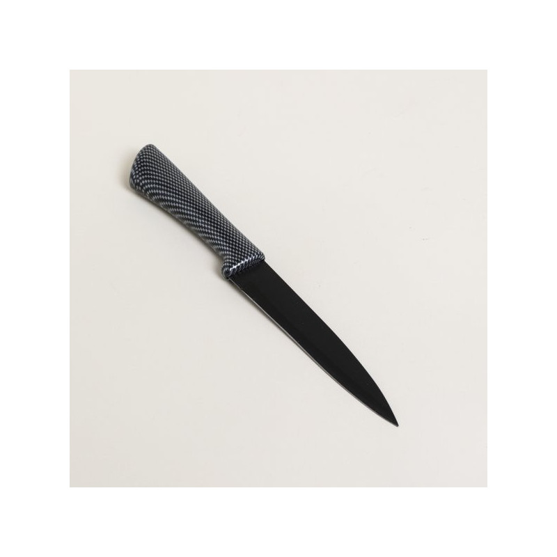 Cuchillo Hoja Negra Mango Snake 23Cm (MSK) 10048