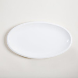 Bandeja Oval Porcelana Bca 46 Cm (MSK) 8793