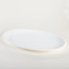 Bandeja Oval Porcelana Bca 46 Cm (MSK) 8793