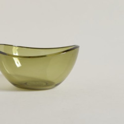 Bowl Oval De Acrilico Olive 550 Ml (MSK) 9233