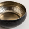 Bowl De Acero Inox Black & Golden Nisha 25X9 Cm (MSK) 9076