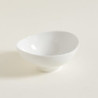 Bowl De Ceramica Irregular Blanco 25X10 Cm (MSK) 9107