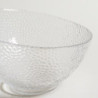 Bowl Vidrio Martille Corte Diagonal 21X14 Cm (MSK) 9292