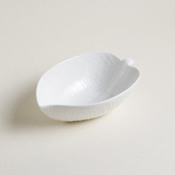 Bowl De Porcelana Hoja 26X17 Cm (MSK) 9143