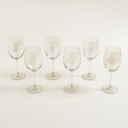 Set X 6 Copas Color Champagne 450 Ml (MSK) 13453