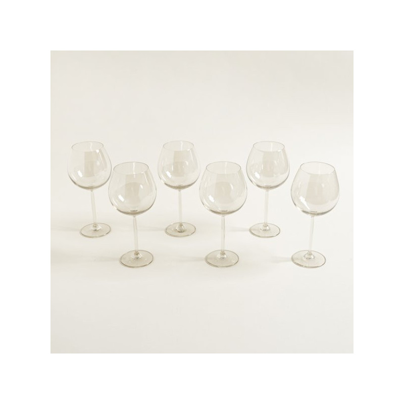 Set X 6 Copas Color Champagne 855 Ml (MSK) 13454