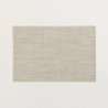 Individual Tejido PVC Beige 45X30 Cm (MSK) 11076