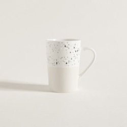 Mug De Porcelana Terrazo White And Cream 435 Ml (MSK) 11633