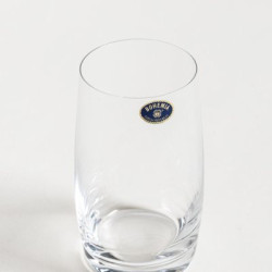 Set X 6 Vasos De Cristal De Bohemia Pavo 380 Ml (MSK) 13656