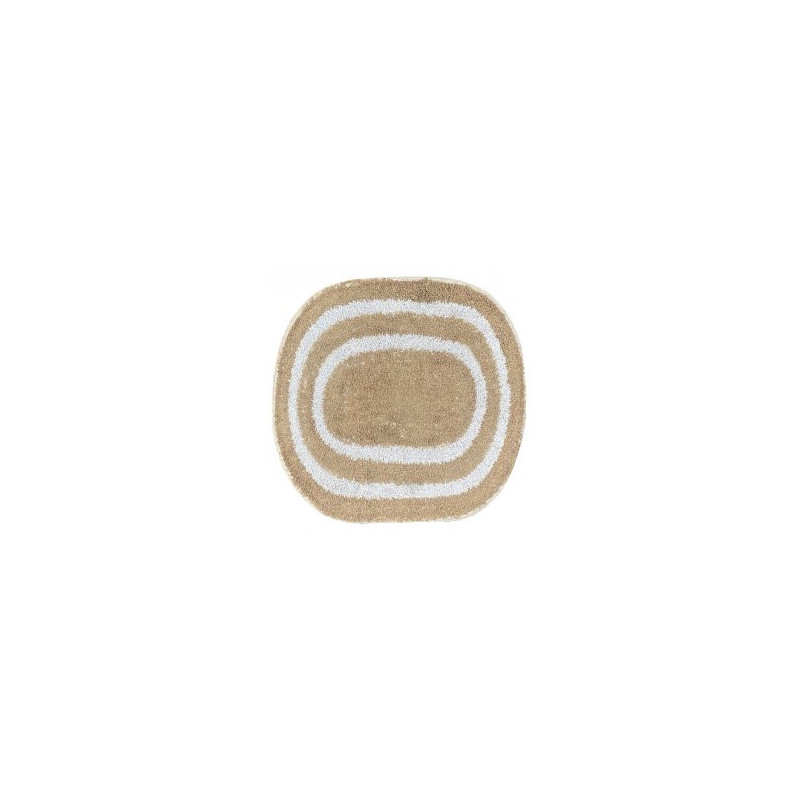 Alfombra Para Baño Oval Beige 40X60Cm  (BRK) 8514