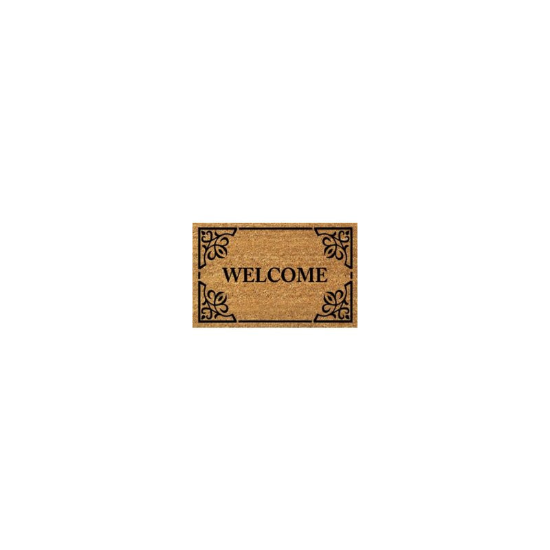 Felpudo De Coco Welcome 40X60Cm  (BRK) 10542