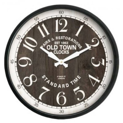 Reloj Pared Metal 53Cm  (BRK) 12815