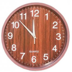 Reloj Pared Plastico 25Cm  (BRK) 12832