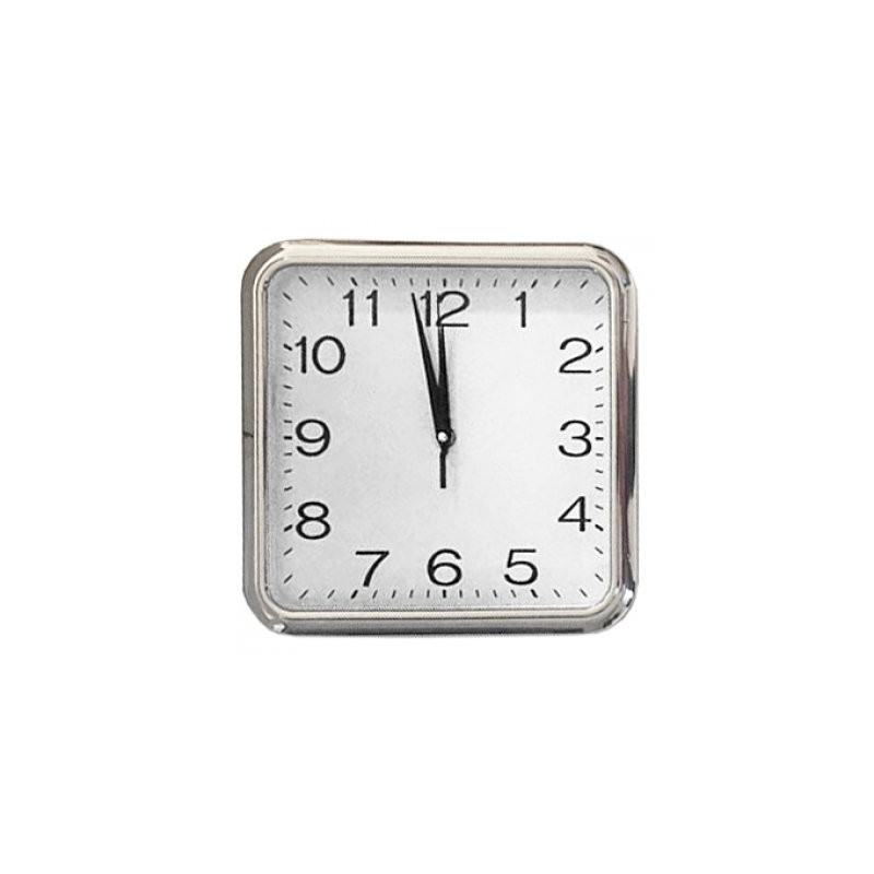 Reloj Pared Plastico 29X29Cm  (BRK) 12840