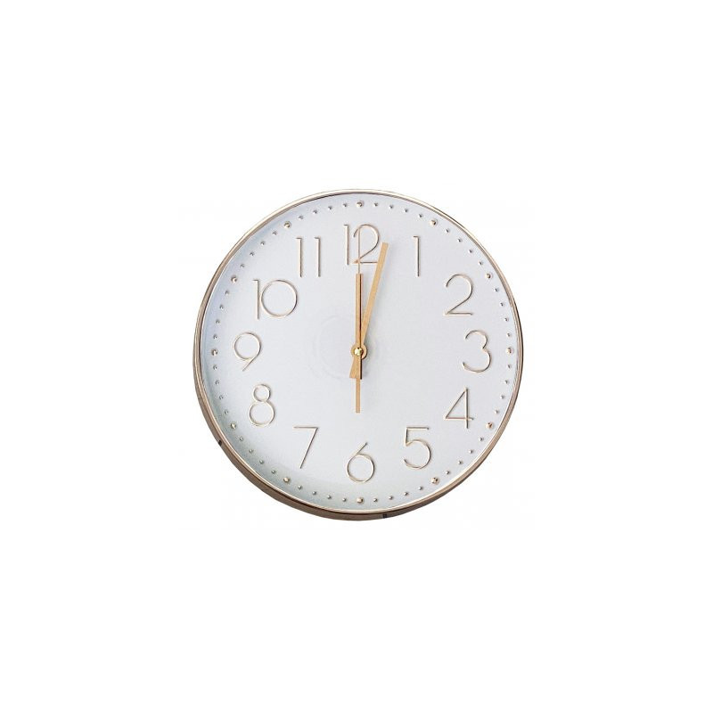 Reloj Pared Plastico 30Cm  (BRK) 12842