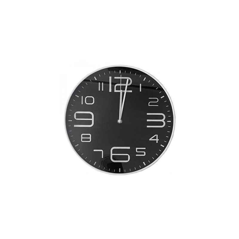 Reloj Pared Plastico 30Cm  (BRK) 12849