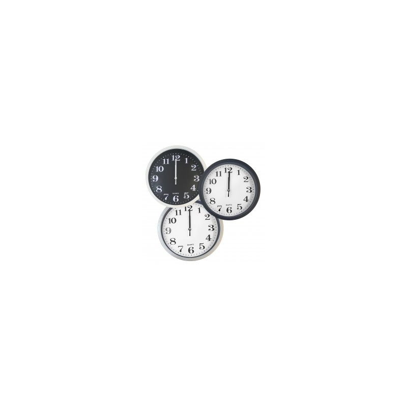 Reloj Pared PVC Surt 20Cm  (BRK) 12857