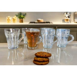 Set De 6 Taza Vidrio  (BRK) 13137