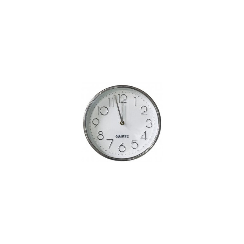 Reloj Pared Plastico 25Cm  (BRK) 12830