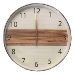 Reloj Pared Plastico 30Cm  (BRK) 12845