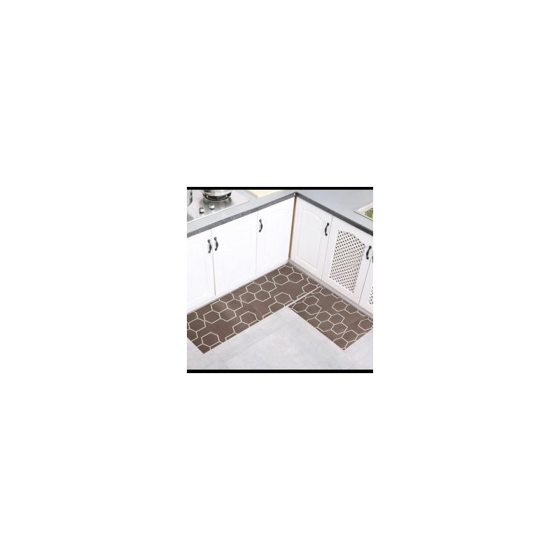 Set Alfombras PVC Cocina 40X60Cm+ 40X120Cm  (BRK) 13072