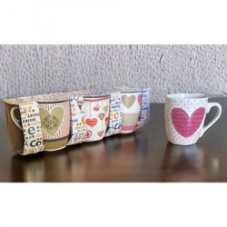 Set x3 Taza Surtido 230Ml  (BRK) 13744