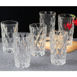 Set x6 Vaso Vidrio 350Ml  (BRK) 13830