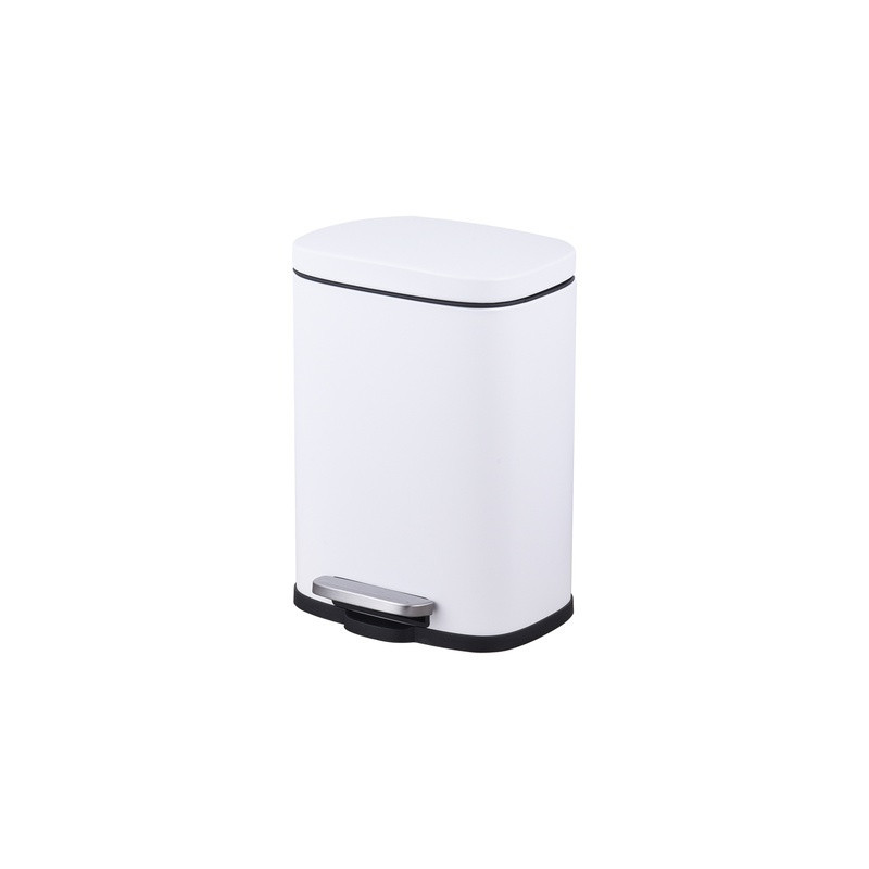 Cesto Rectangular Ac/Inox 5L Blanco (PLM) 9656 Cesto Rectangular Ac/Inox 5L Blanco (PLM) 9656