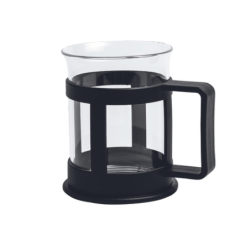 Taza De Vidrio Con Base Plastica (PLM) 14059